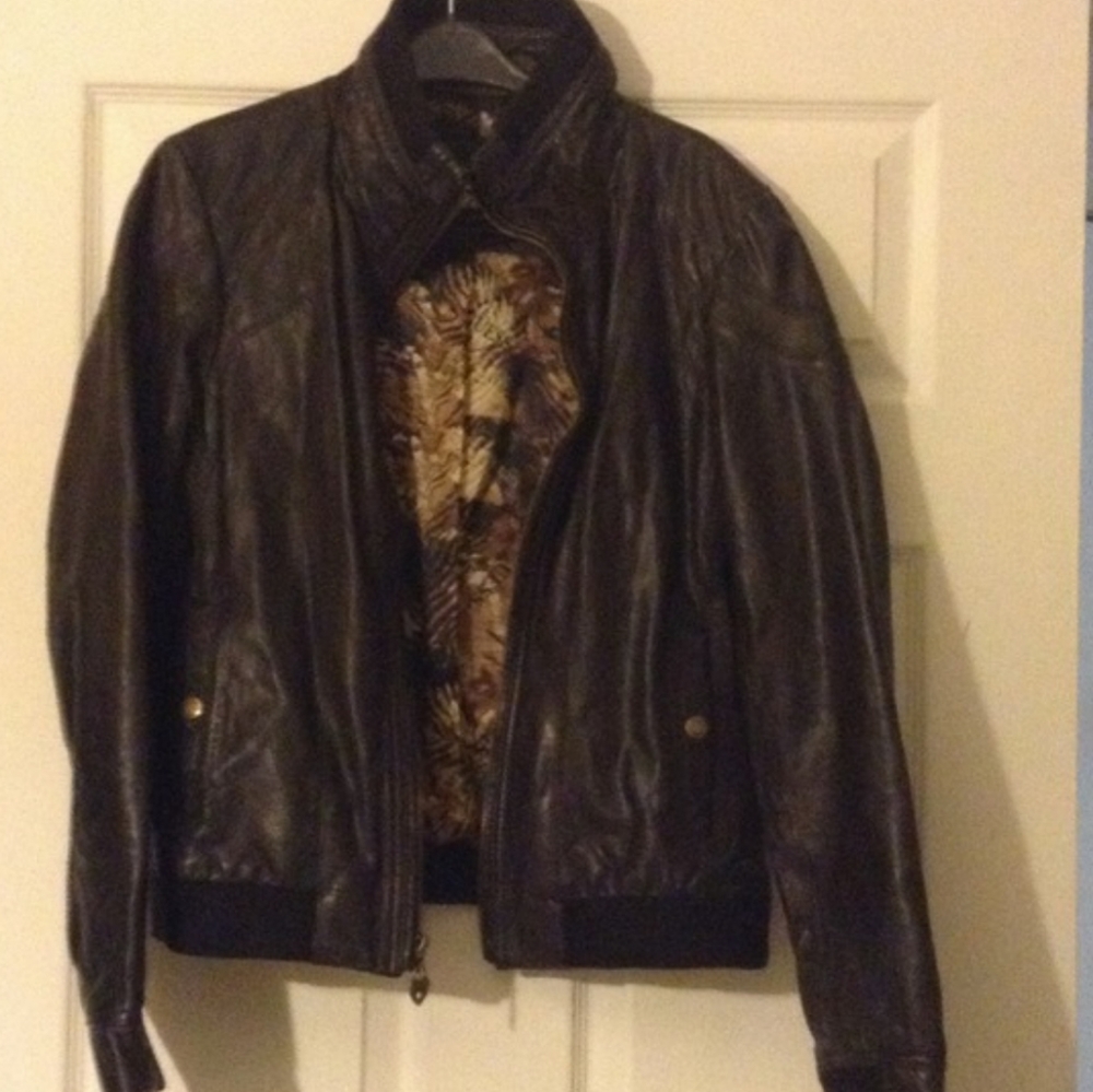 Leather Guess Jacket
